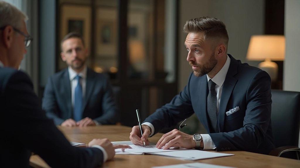 Молодой предприниматель анализирует финансовые данные на графиках с использованием планшета